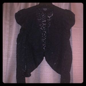 Bebe Lace Blazer